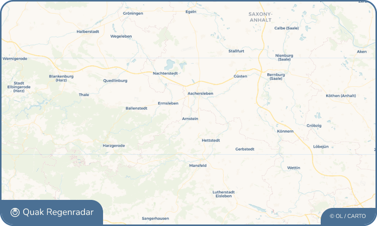 Quak Regenradar-Widget Welbsleben