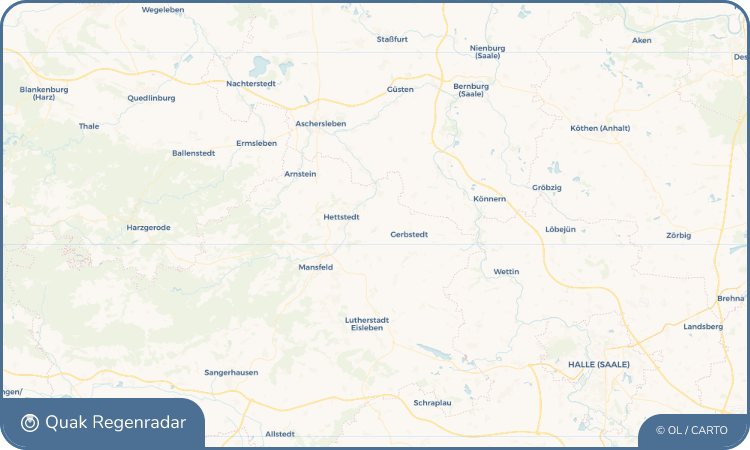Quak Regenradar-Widget Welfesholz