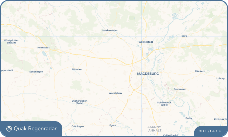 Quak Regenradar-Widget Wellen