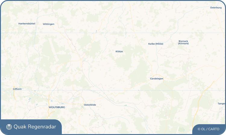 Quak Regenradar-Widget Wenze