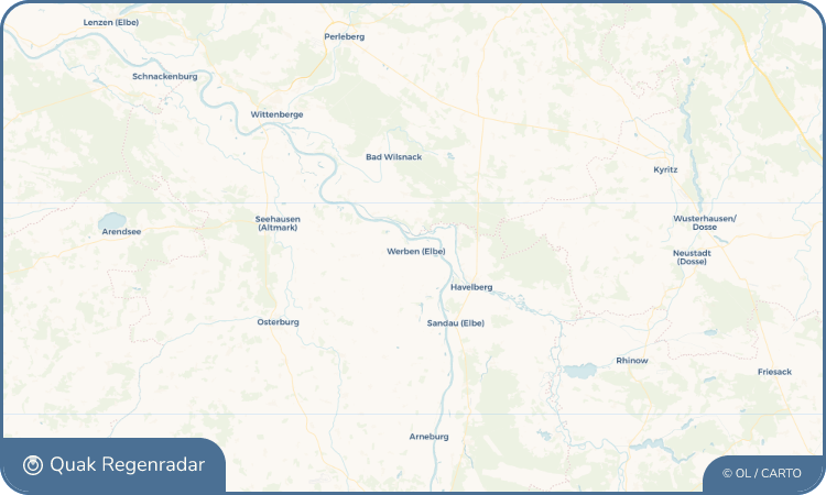 Quak Regenradar-Widget Werben (Elbe)