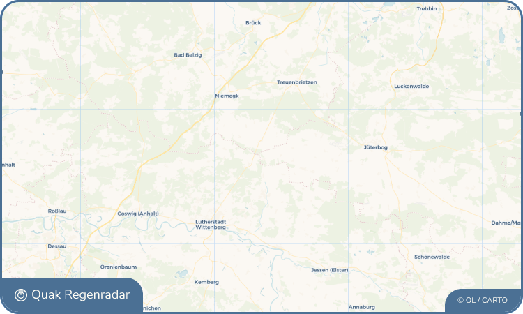 Quak Regenradar-Widget Wergzahna