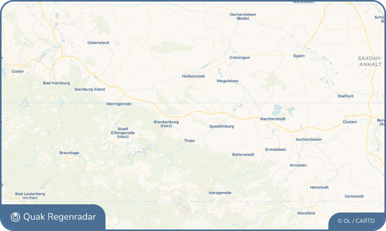Quak Regenradar-Widget Westerhausen