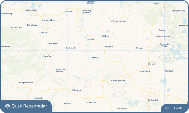 Quak Regenradar-Widget Wettin
