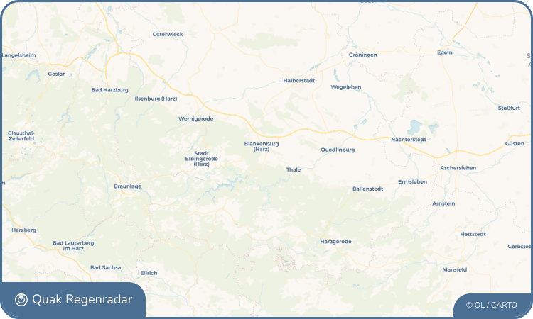 Quak Regenradar-Widget Wienrode