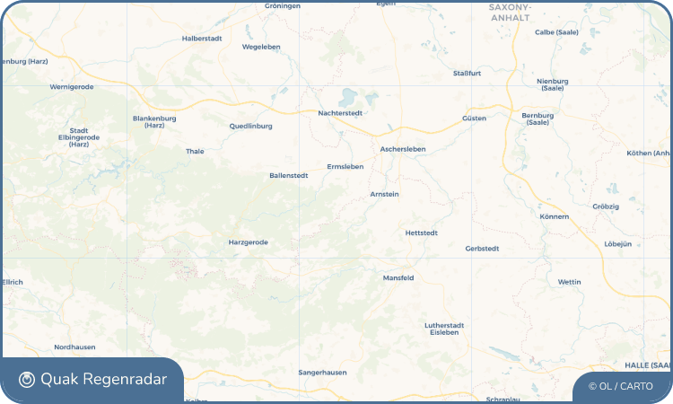 Quak Regenradar-Widget Wieserode