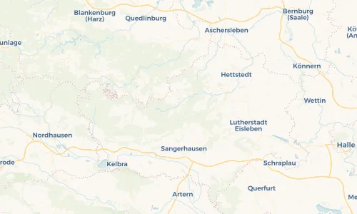 Regenradar Vorschaubild - Aktuelle Niederschläge in Wippra und Umgebung