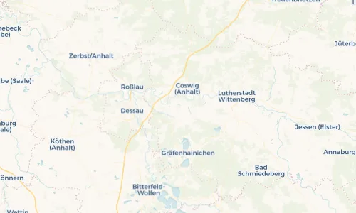 Regenradar Vorschaubild - Aktuelle Niederschläge in Wörlitz und Umgebung