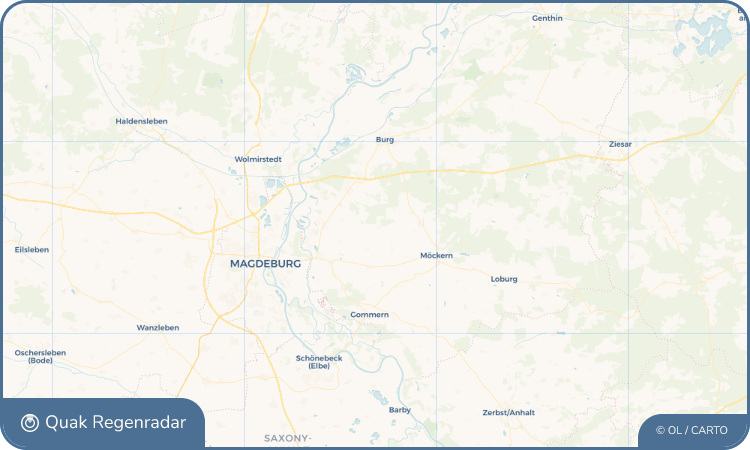 Quak Regenradar-Widget Wörmlitz