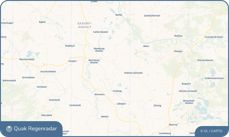 Quak Regenradar-Widget Wohlsdorf