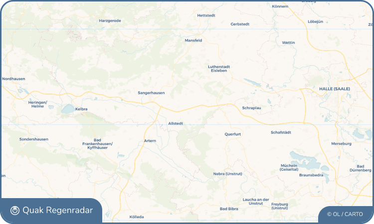 Quak Regenradar-Widget Wolferstedt