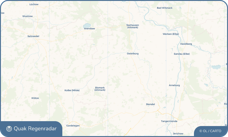 Quak Regenradar-Widget Wollenrade