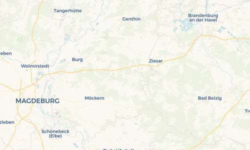 Regenradar Vorschaubild - Aktuelle Niederschläge in Wüstenjerichow und Umgebung