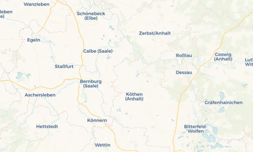 Regenradar Vorschaubild - Aktuelle Niederschläge in Wulfen und Umgebung