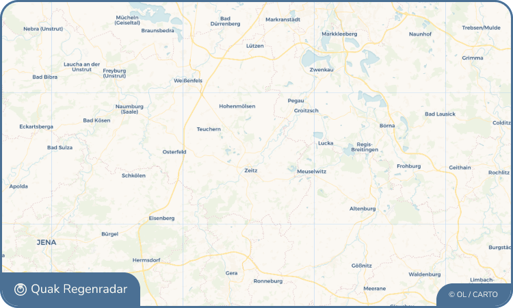 Quak Regenradar-Widget Zangenberg