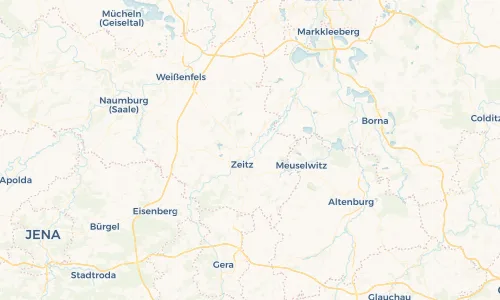 Regenradar Vorschaubild - Aktuelle Niederschläge in Zangenberg und Umgebung