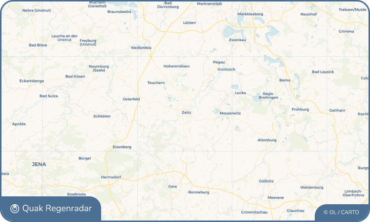 Quak Regenradar-Widget Zeitz