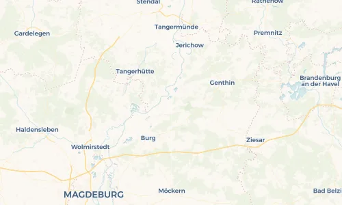 Regenradar Vorschaubild - Aktuelle Niederschläge in Zerben und Umgebung