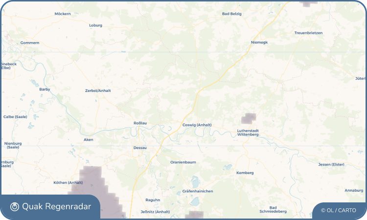 Quak Regenradar-Widget Zieko