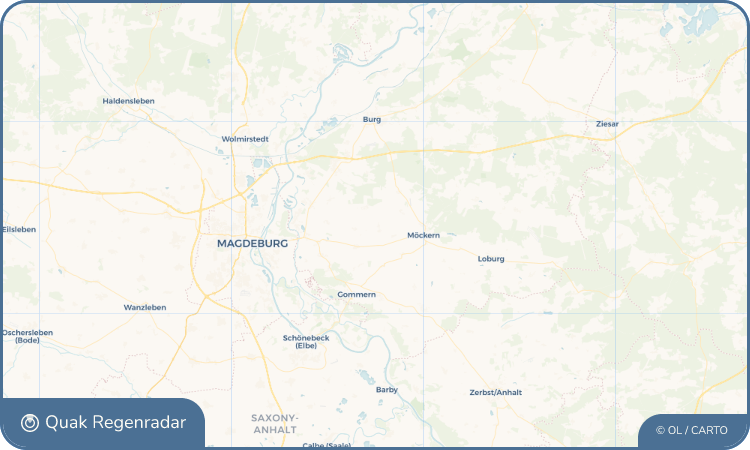 Quak Regenradar-Widget Ziepel