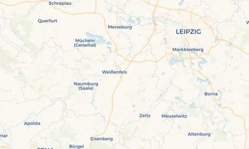 Regenradar Vorschaubild - Aktuelle Niederschläge in Zorbau und Umgebung