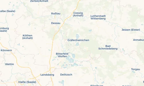 Regenradar Vorschaubild - Aktuelle Niederschläge in Zschornewitz und Umgebung