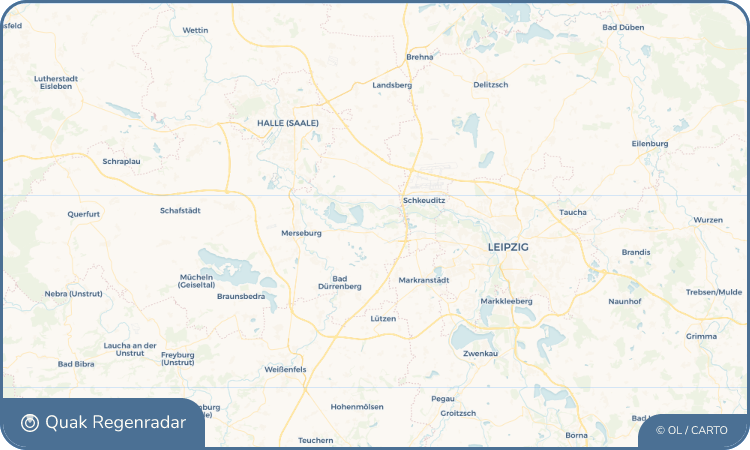 Quak Regenradar-Widget Zweimen