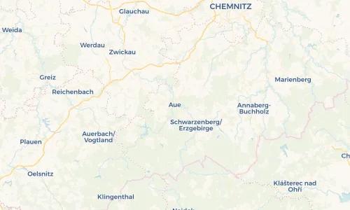 Regenradar Vorschaubild - Aktuelle Niederschläge in Aue und Umgebung