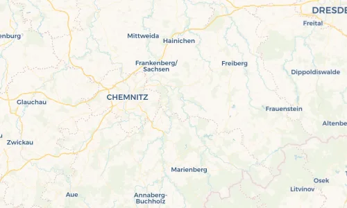 Regenradar Vorschaubild - Aktuelle Niederschläge in Augustusburg und Umgebung