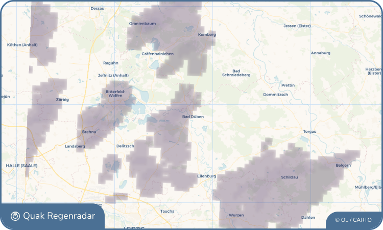 Quak Regenradar-Widget Bad Düben