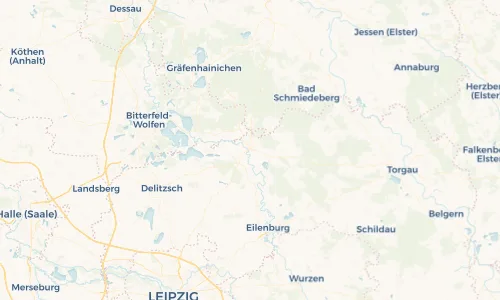 Regenradar Vorschaubild - Aktuelle Niederschläge in Bad Düben und Umgebung