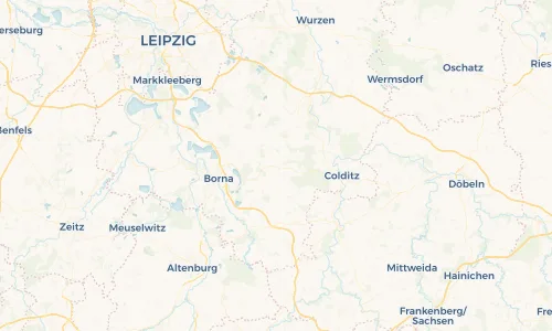 Regenradar Vorschaubild - Aktuelle Niederschläge in Bad Lausick und Umgebung