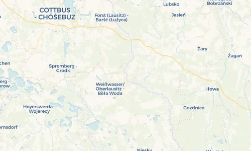 Regenradar Vorschaubild - Aktuelle Niederschläge in Bad Muskau - Mužakow und Umgebung