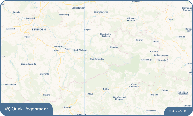 Quak Regenradar-Widget Bad Schandau