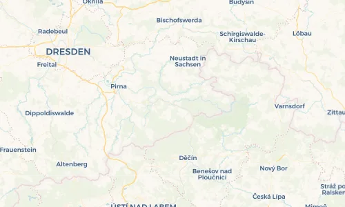Regenradar Vorschaubild - Aktuelle Niederschläge in Bad Schandau und Umgebung