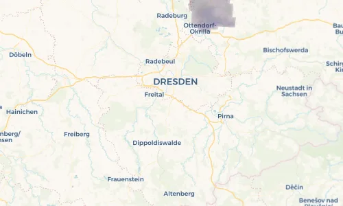 Regenradar Vorschaubild - Aktuelle Niederschläge in Bannewitz und Umgebung