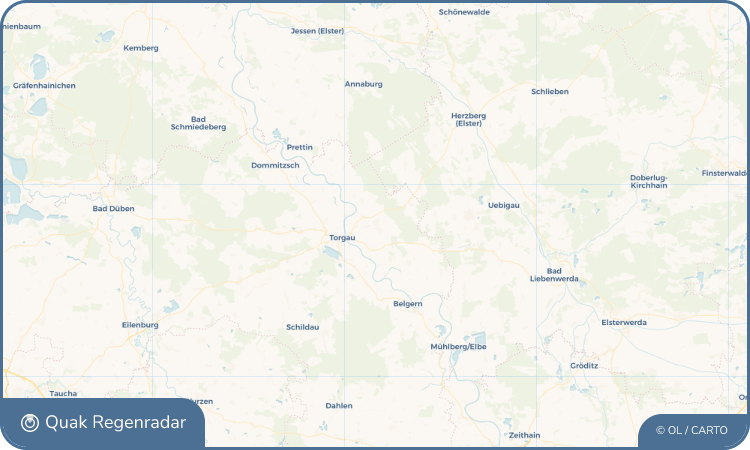 Regenradar-Widget für Beilrode