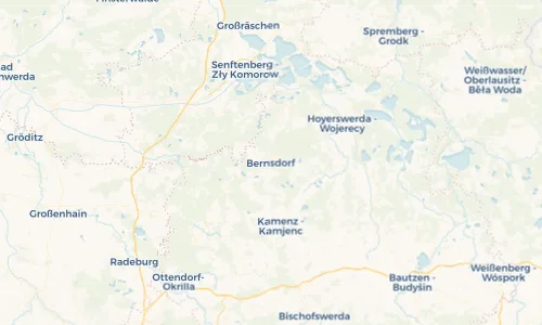 Regenradar Vorschaubild - Aktuelle Niederschläge in Bernsdorf und Umgebung