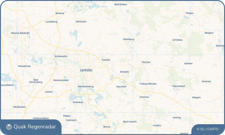 Regenradar-Widget für Borsdorf