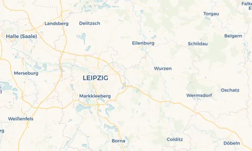 Regenradar Vorschaubild - Aktuelle Niederschläge in Borsdorf und Umgebung