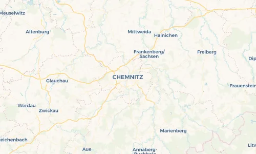 Regenradar Vorschaubild - Aktuelle Niederschläge in Chemnitz und Umgebung