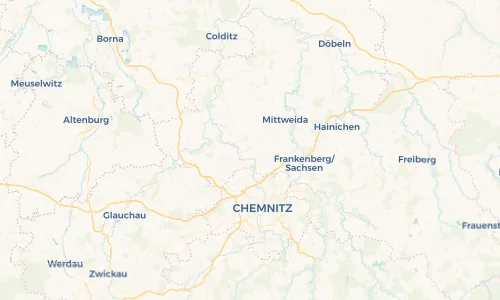 Regenradar Vorschaubild - Aktuelle Niederschläge in Claußnitz und Umgebung