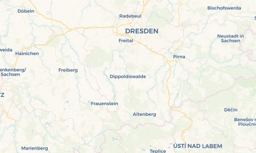 Regenradar Vorschaubild - Aktuelle Niederschläge in Dippoldiswalde und Umgebung