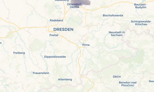 Regenradar Vorschaubild - Aktuelle Niederschläge in Dohna und Umgebung