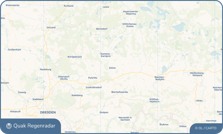 Regenradar-Widget für Elstra