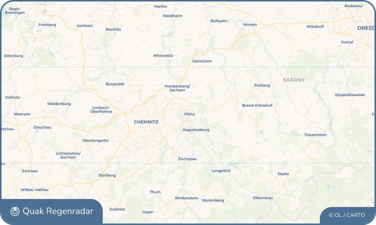 Regenradar-Widget für Flöha