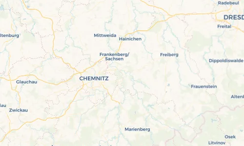 Regenradar Vorschaubild - Aktuelle Niederschläge in Flöha und Umgebung