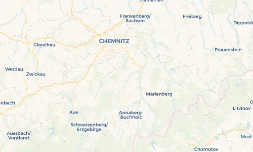 Regenradar Vorschaubild - Aktuelle Niederschläge in Gelenau/Erzgebirge und Umgebung