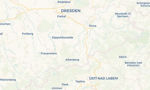 Regenradar Vorschaubild - Aktuelle Niederschläge in Glashütte und Umgebung