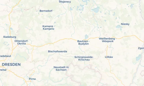 Regenradar Vorschaubild - Aktuelle Niederschläge in Göda - Hodźij und Umgebung